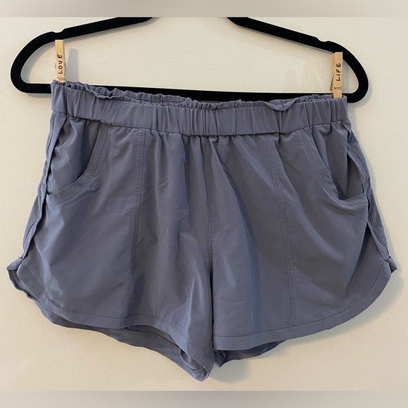 Athleta Pants - Athleta, Light Blue, Running Shorts, Size M